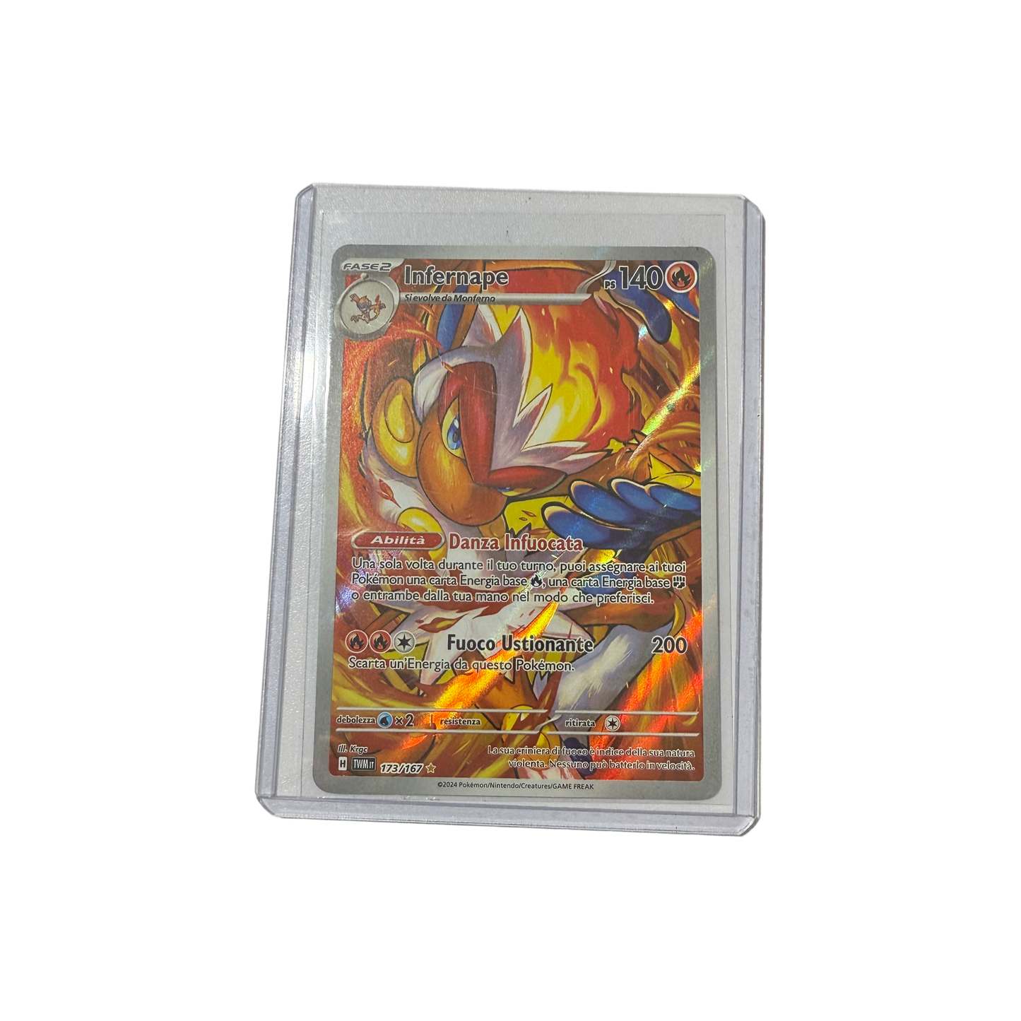 Infernape Illustrazione Rara (IT) – NEAR MINT 173-167