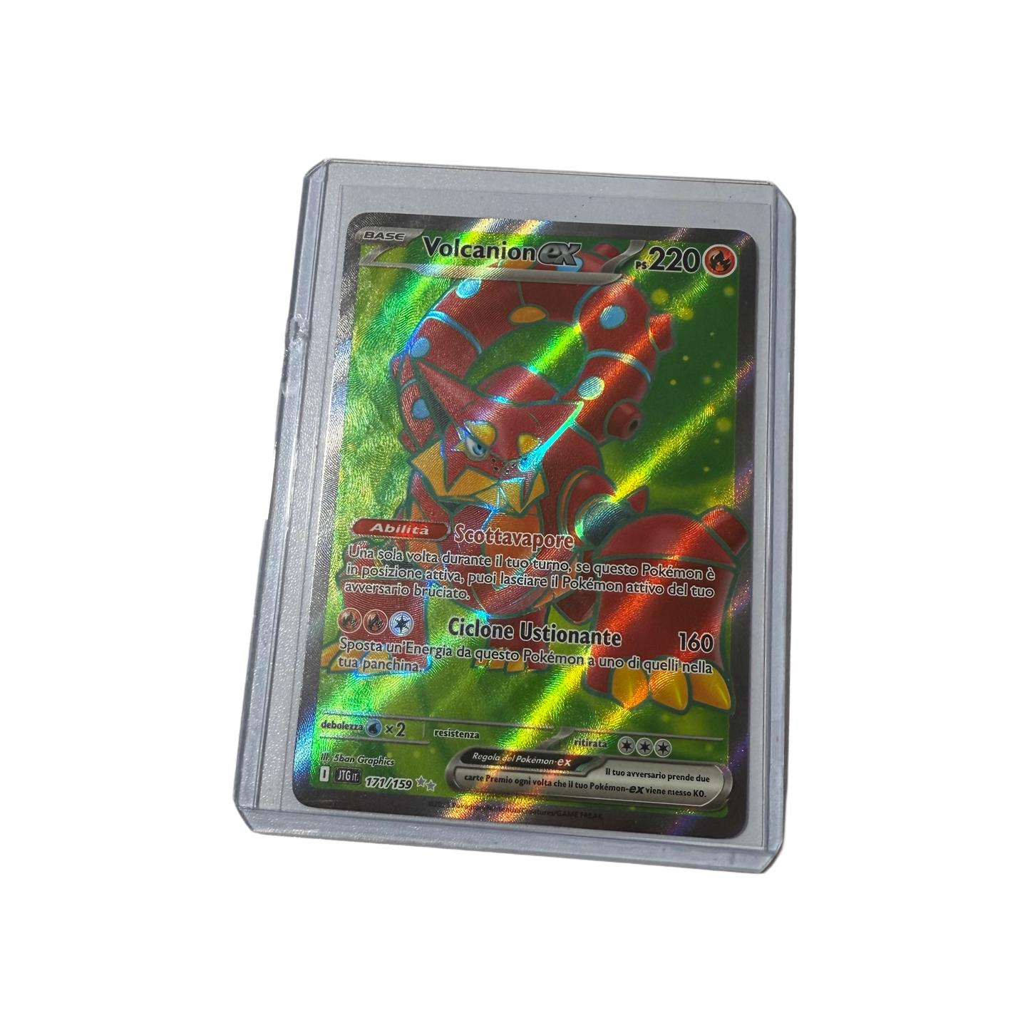 Volcanion ex Full Art (IT) – NEAR MINT 171-159